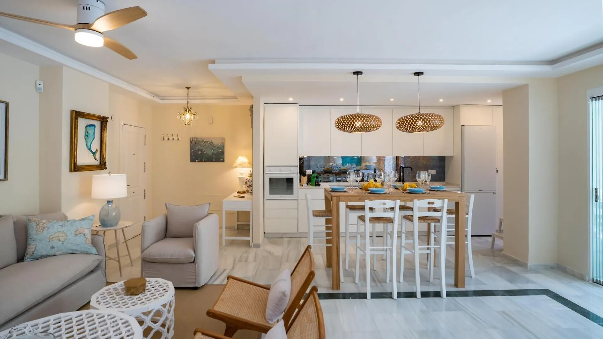 Los Limones De Genova ,150 M Playa Elviria Marbella Apartment